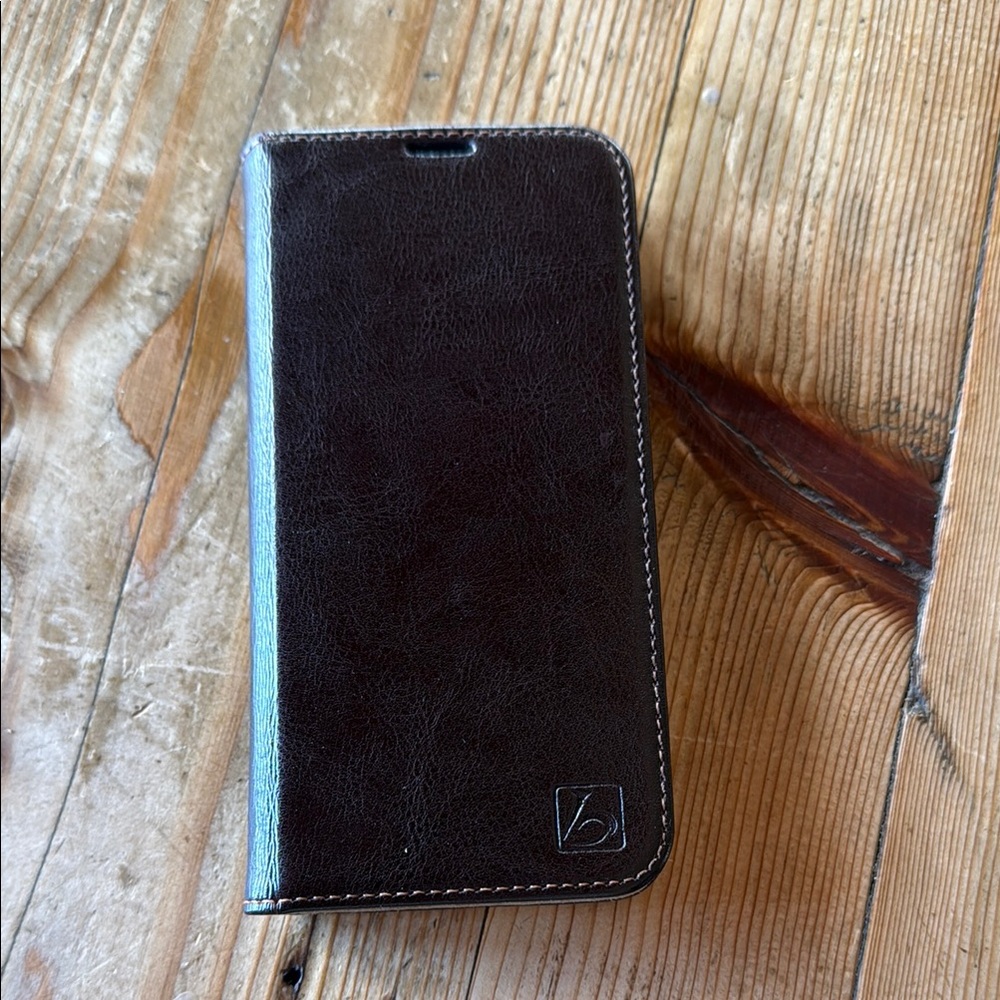 Premium Leather Phone Case - Brown